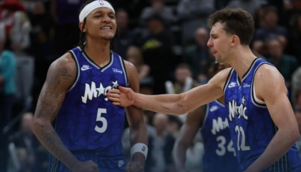 展鹏配资 NBA-文班失绝杀 小瓦格纳33+12+5！魔术险胜马刺