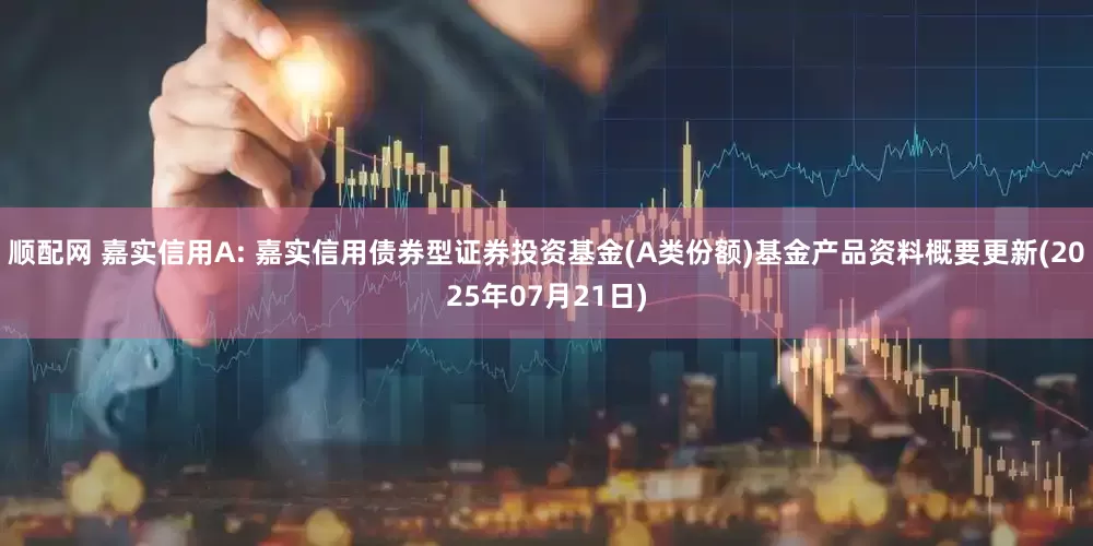 顺配网 嘉实信用A: 嘉实信用债券型证券投资基金(A类份额)基金产品资料概要更新(2025年07月21日)